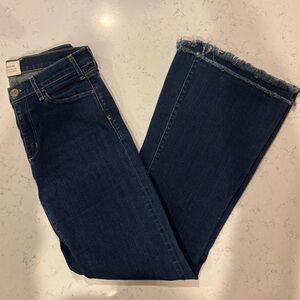 McGuire Flare Majorelle Jeans Double Raw Hem Festival size 28 with 30” inseam